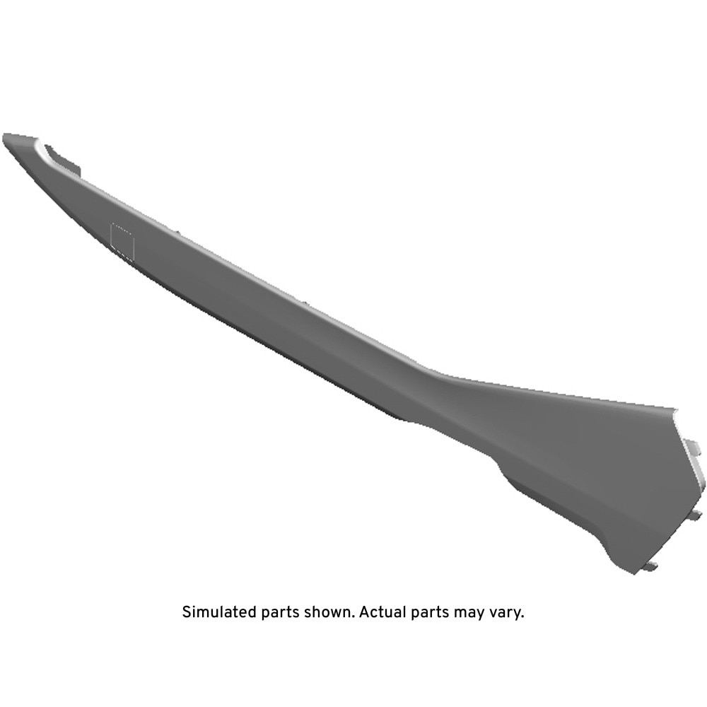GM Genuine Parts Gasoline Int Front Floor Console Driver Side Extension Panel