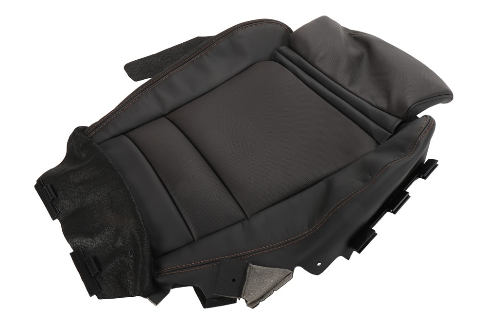 GM Genuine Parts Black-Cinnamon Crust Front Passenger Side Seat Cushion Cover