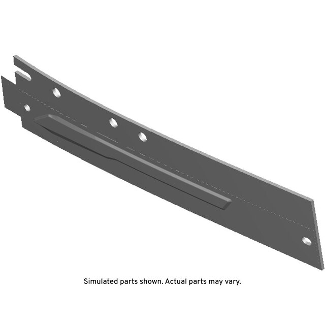 GM Genuine Parts Galvano Silver Driver Side Body Side Rear Marketing Name Plate