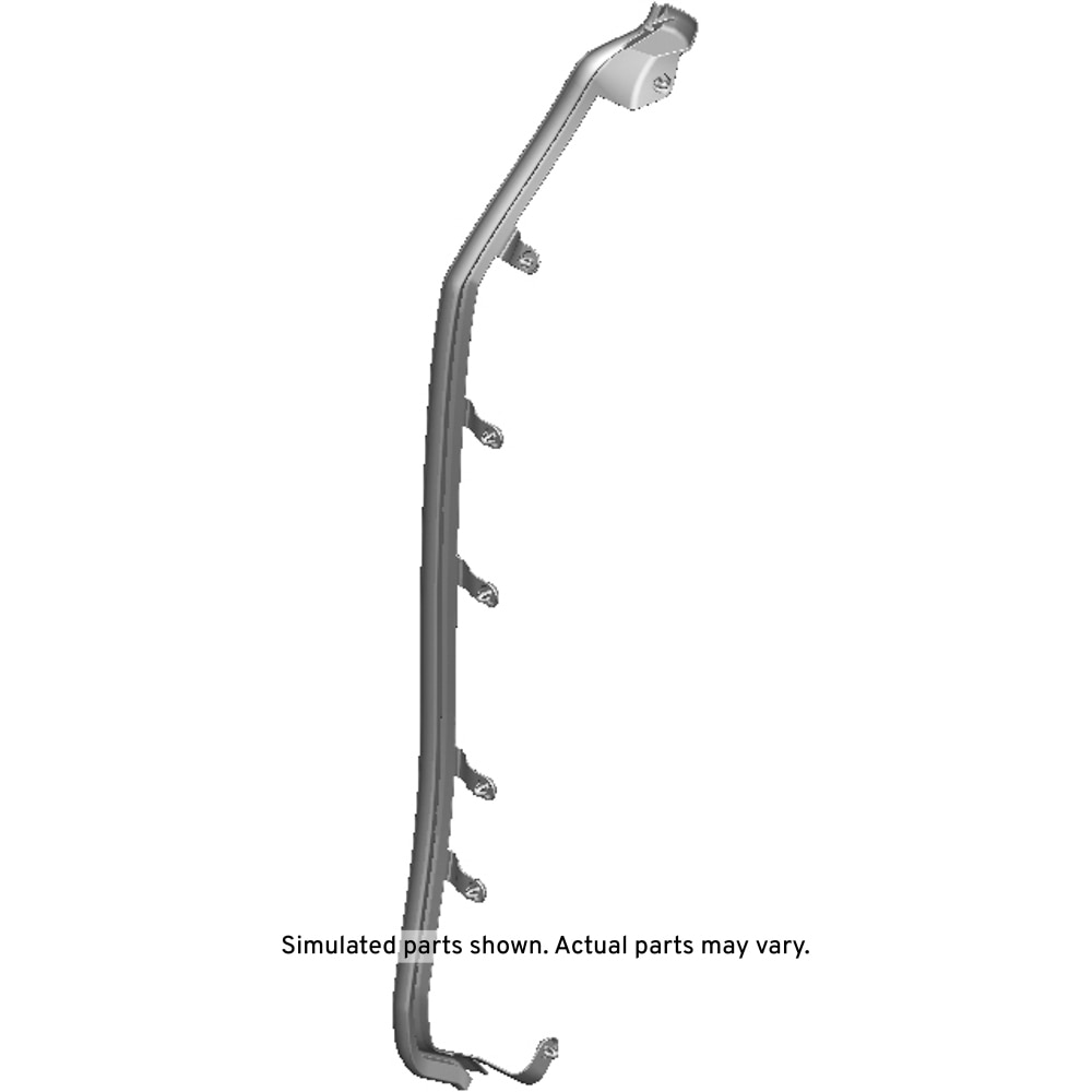 GM Genuine Parts Rear Driver Side Door Front Auxiliary Weatherstrip