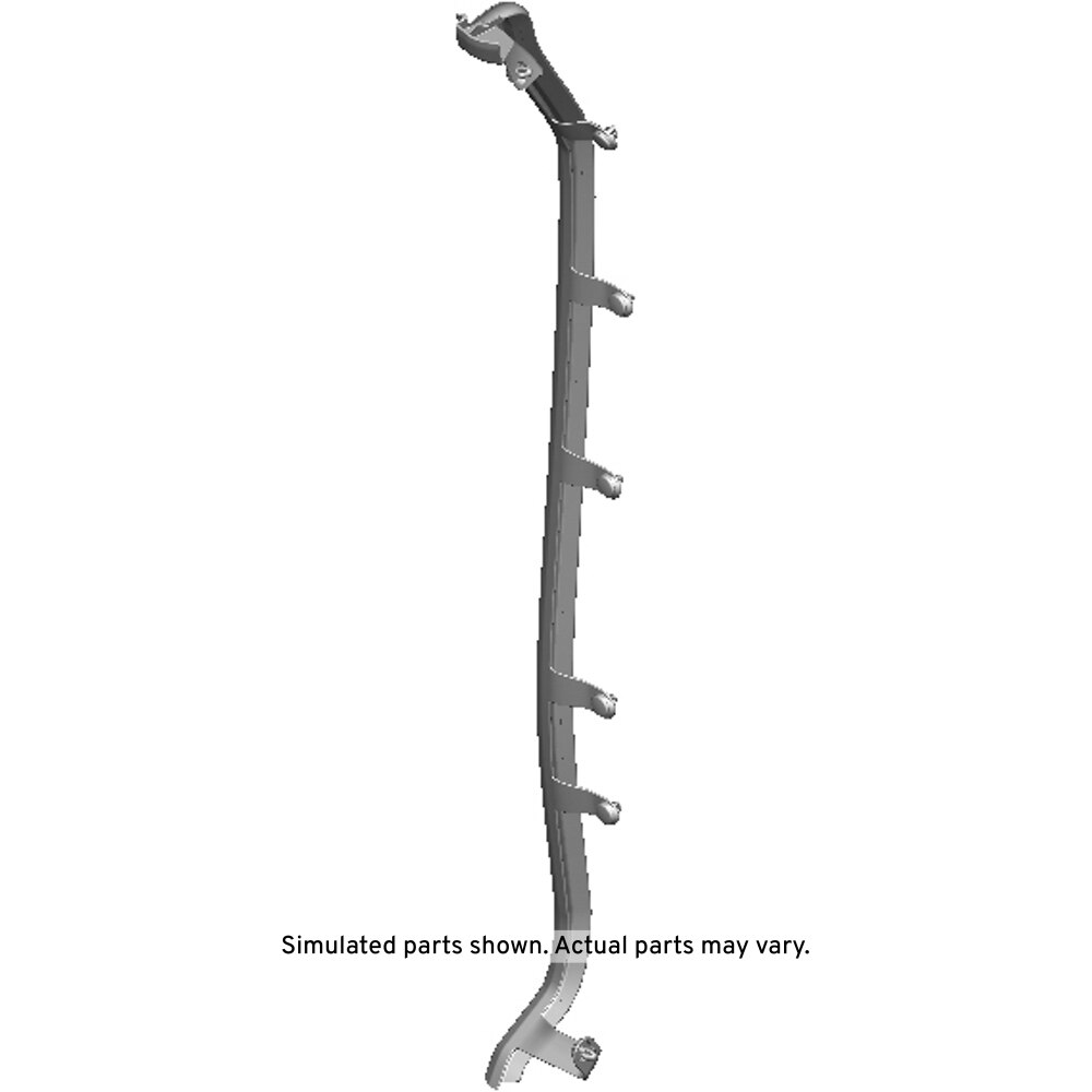 GM Genuine Parts Rear Passenger Side Door Front Auxiliary Weatherstrip