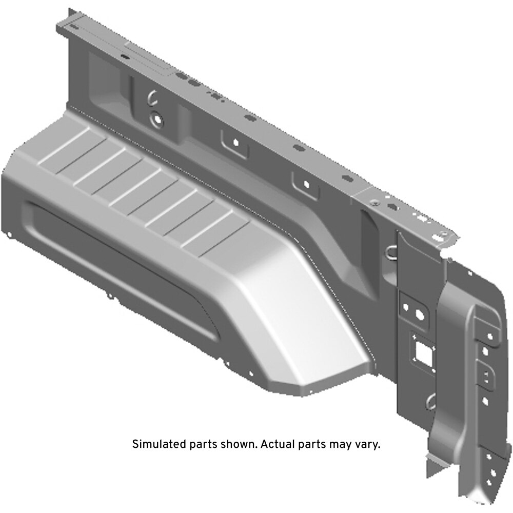 GM Genuine Parts Passenger Side Pickup Box Outer Side Panel