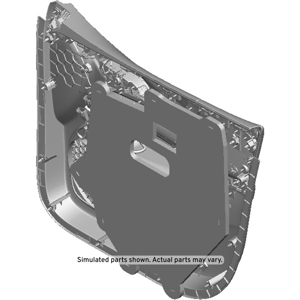 GM Genuine Parts Maple Sugar Front Driver Side Door Trim