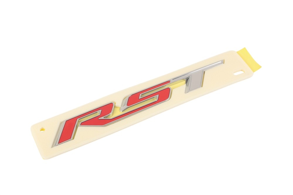 GM Genuine Parts Exterior Bright Chrome Tailgate Trim Level Name Plate