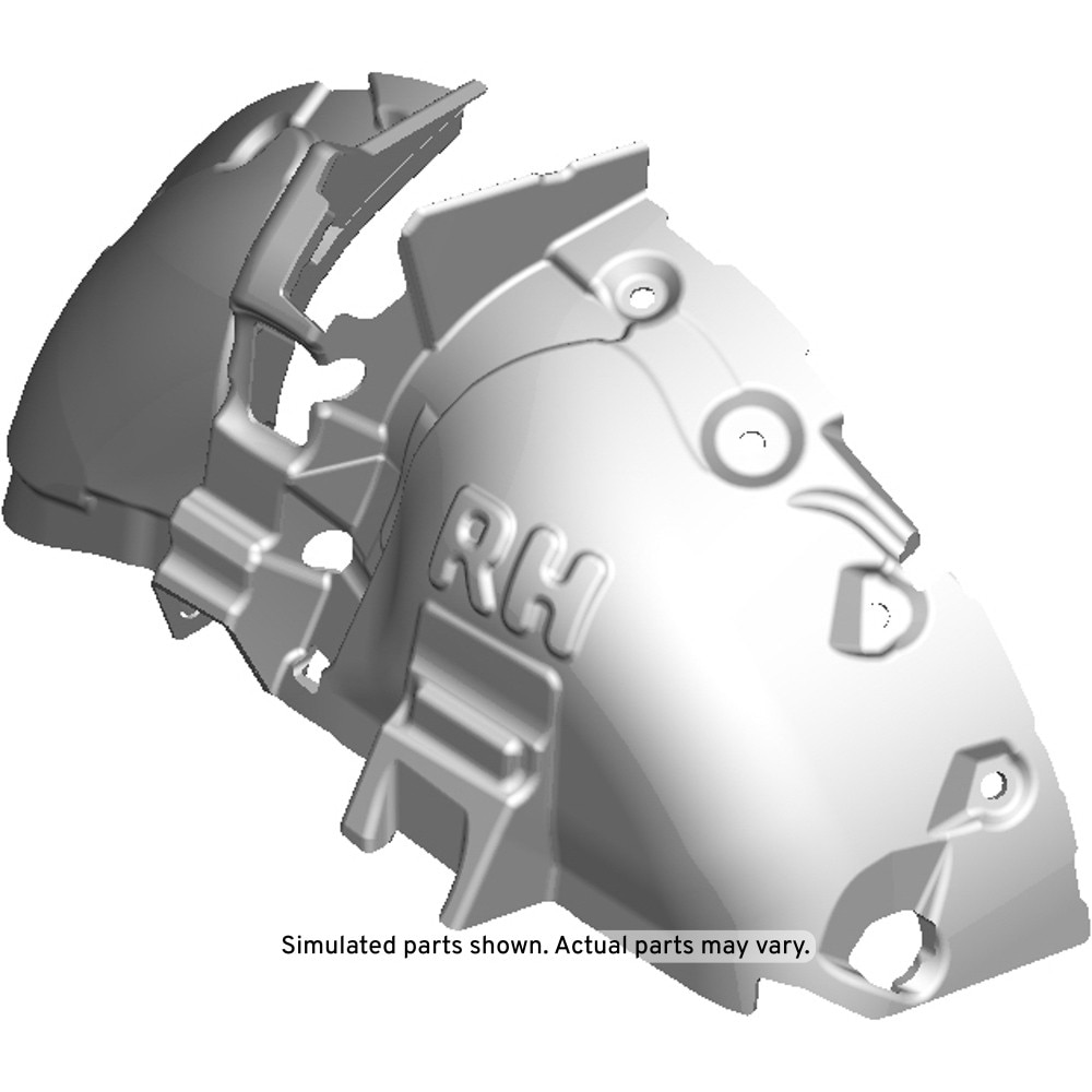 GM Genuine Parts Rear Wheelhouse Panel Rear Insulator