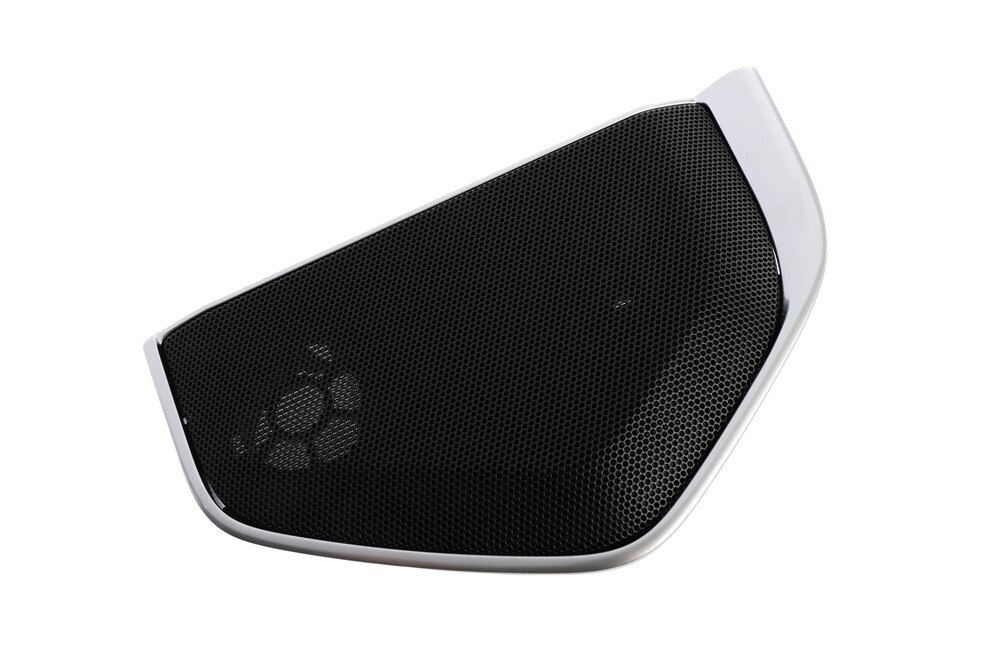 GM Genuine Parts Jet Black Radio Rear Driver Side Door Upper Speaker Grille