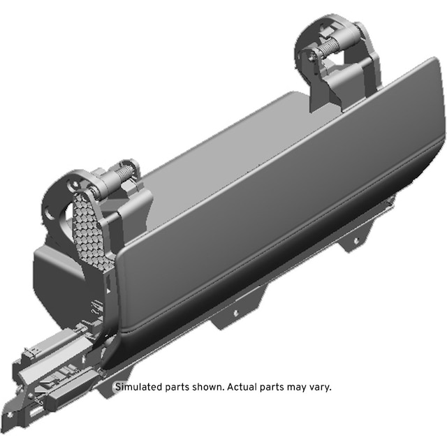 GM Genuine Parts Jet Black Instrument Panel Upper Compartment with Door
