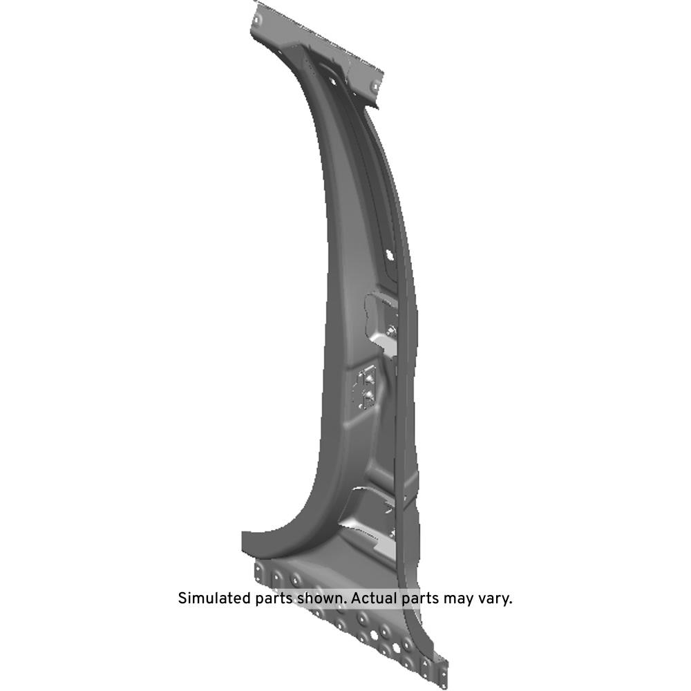 GM Genuine Parts Passenger Side Center Pillar Outer Panel