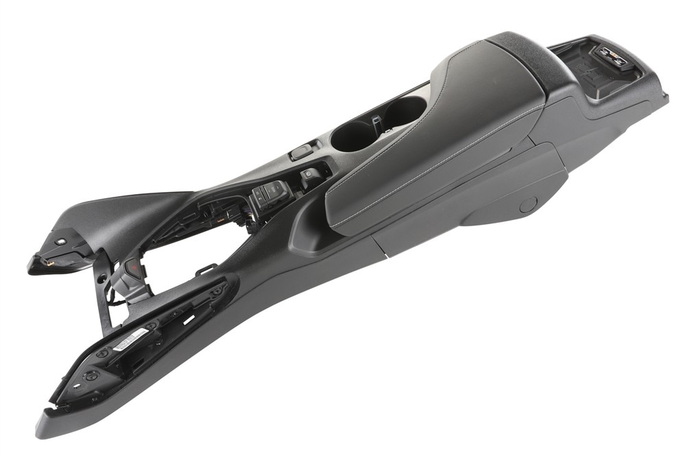 GM Genuine Parts Jet Black Front Floor Console