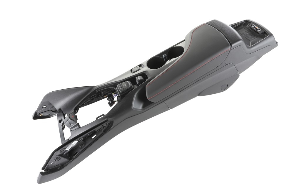 GM Genuine Parts Jet Black Front Floor Console