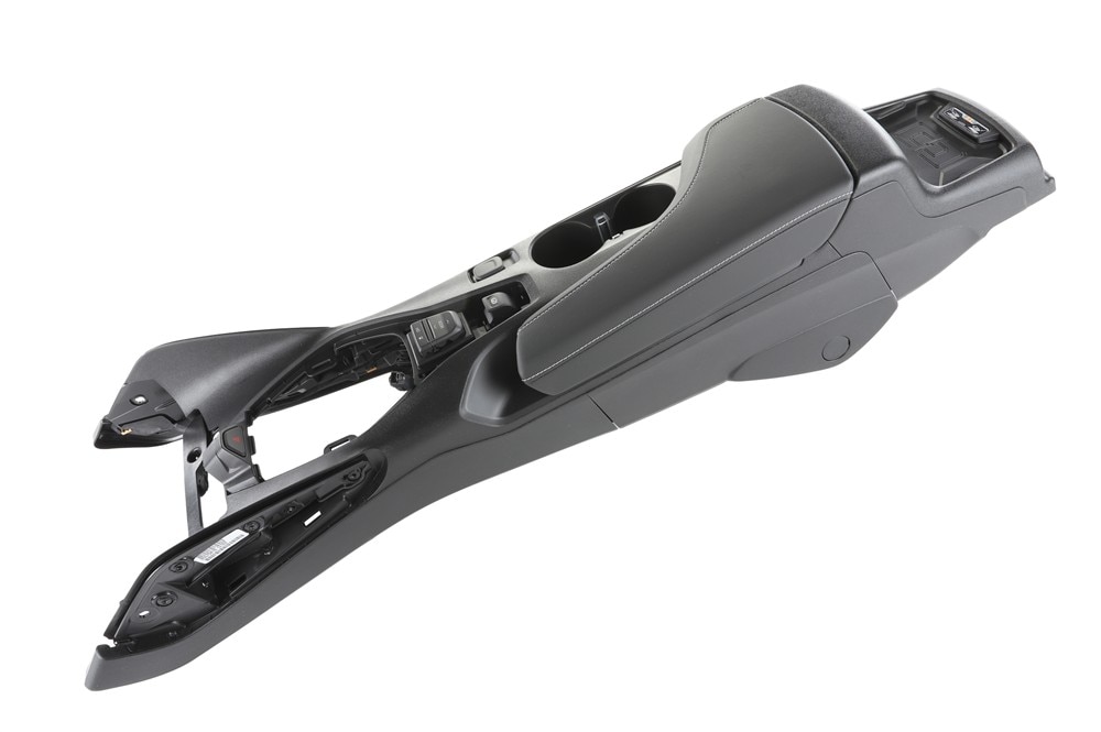 GM Genuine Parts Jet Black Front Floor Console