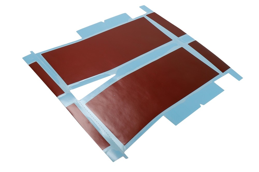GM Genuine Parts Edge Orange Metallic Rear End Spoiler Decal