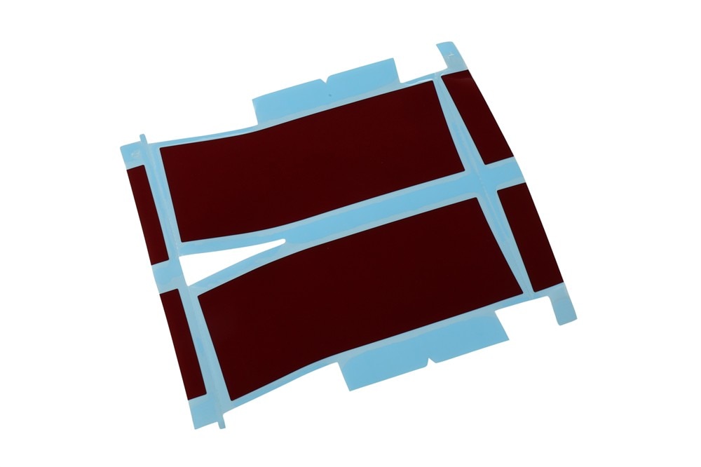 GM Genuine Parts Edge Red Metallic Rear End Spoiler Decal