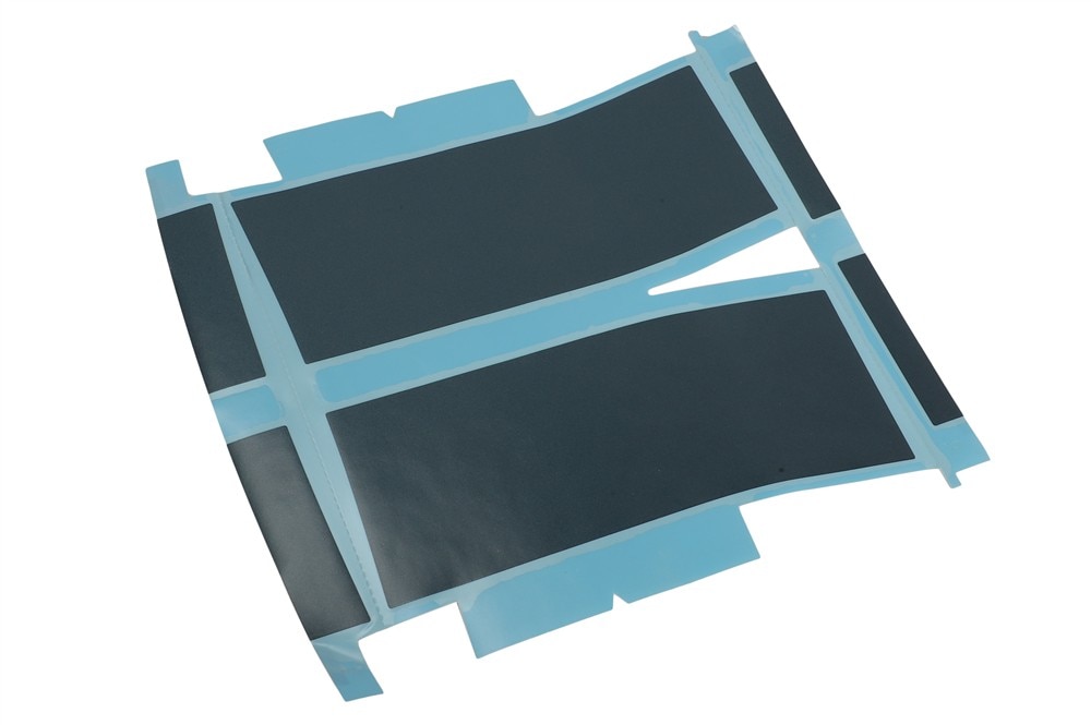 GM Genuine Parts Silver Rear End Spoiler Decal