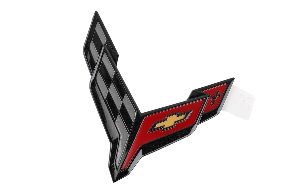 GM Genuine Parts Carbon Flash Metallic Rear Compartment Lid Emblem