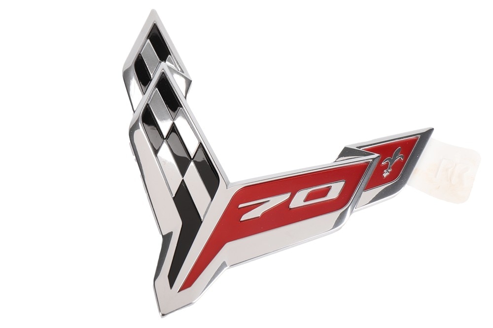 GM Genuine Parts Galvano Silver Liftgate Emblem