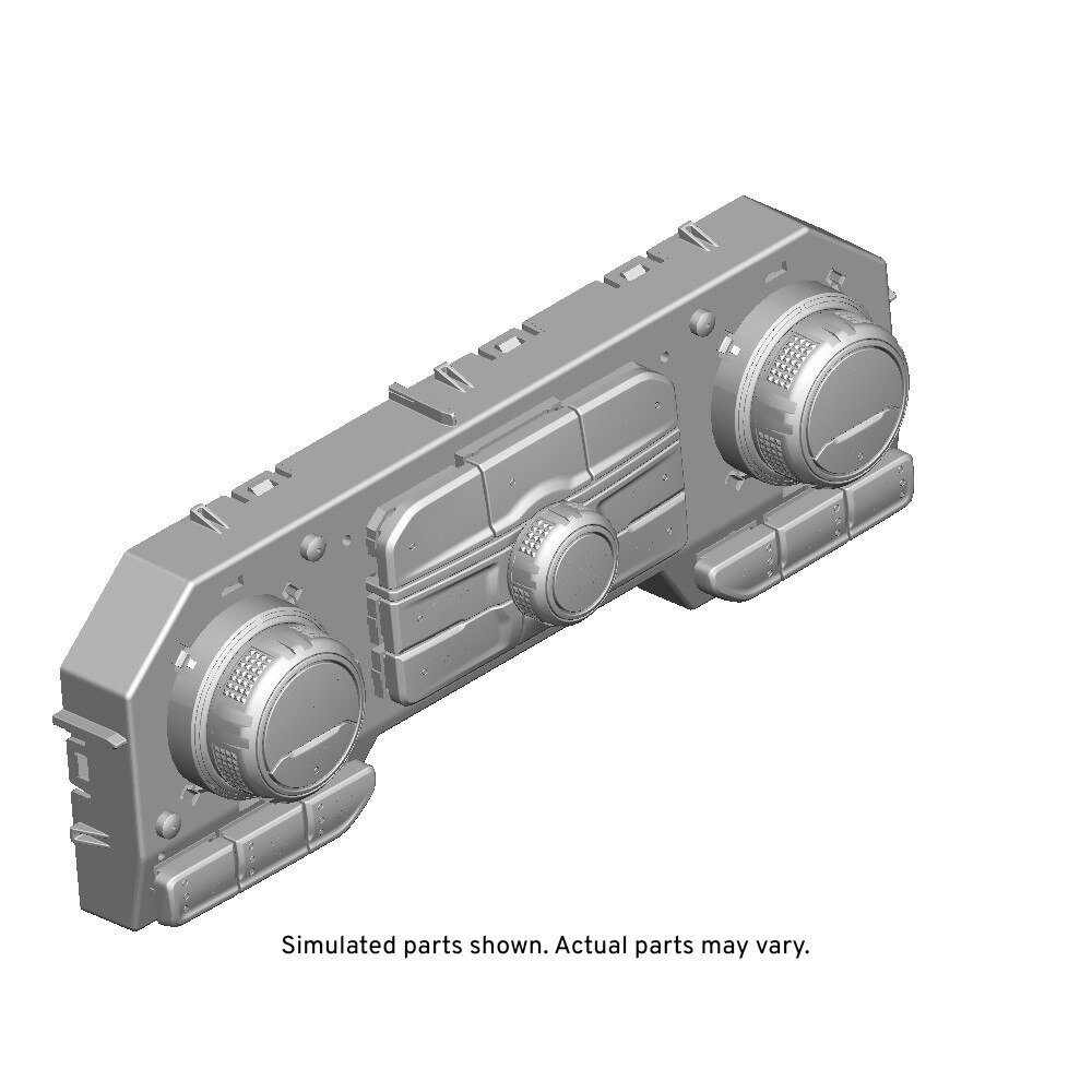 GM Genuine Parts Heater and Air Conditioning User Interface Control