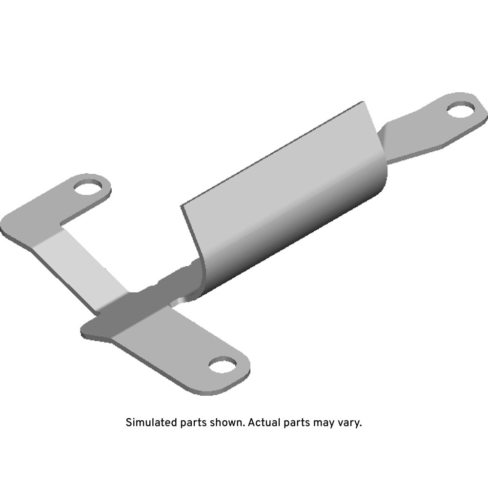 GM Genuine Parts Underbody Rear Driver Side Air Deflector
