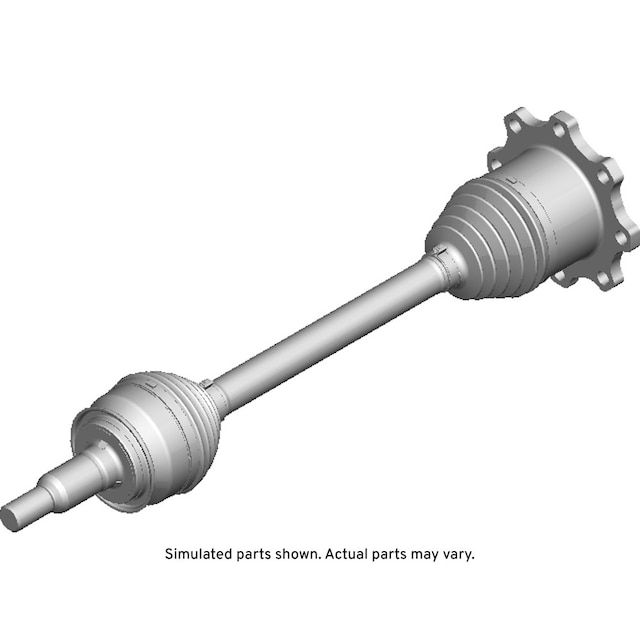 GM Genuine Parts Rear Driver Side Half-Shaft