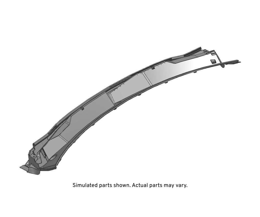 GM Genuine Parts Air Inlet Grille Panel