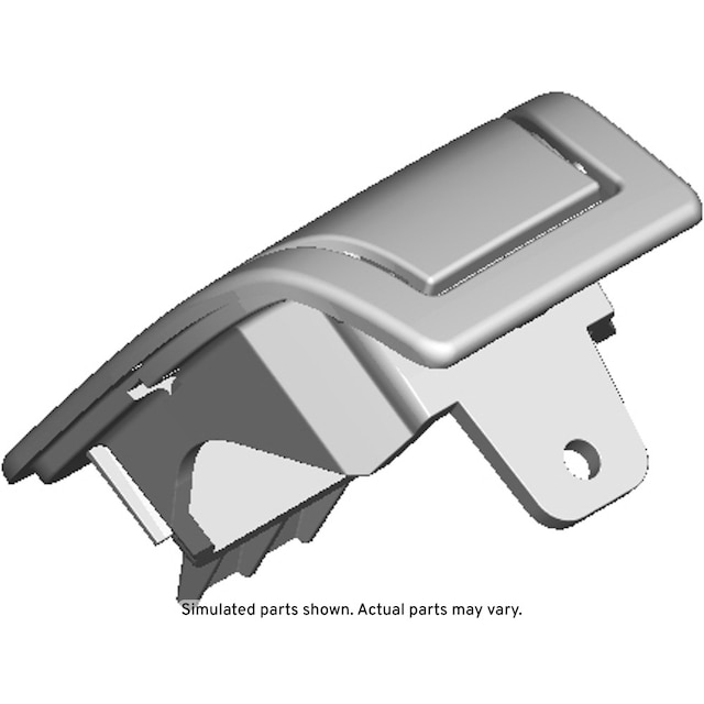 GM Genuine Parts Sky Cool Gray Child Seat Bracket Trim Cover