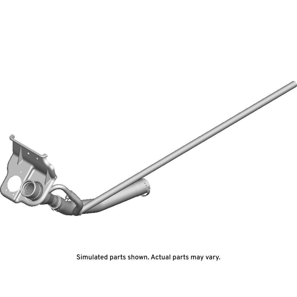 GM Genuine Parts Fuel Tank Filler Pipe with Fill Hose