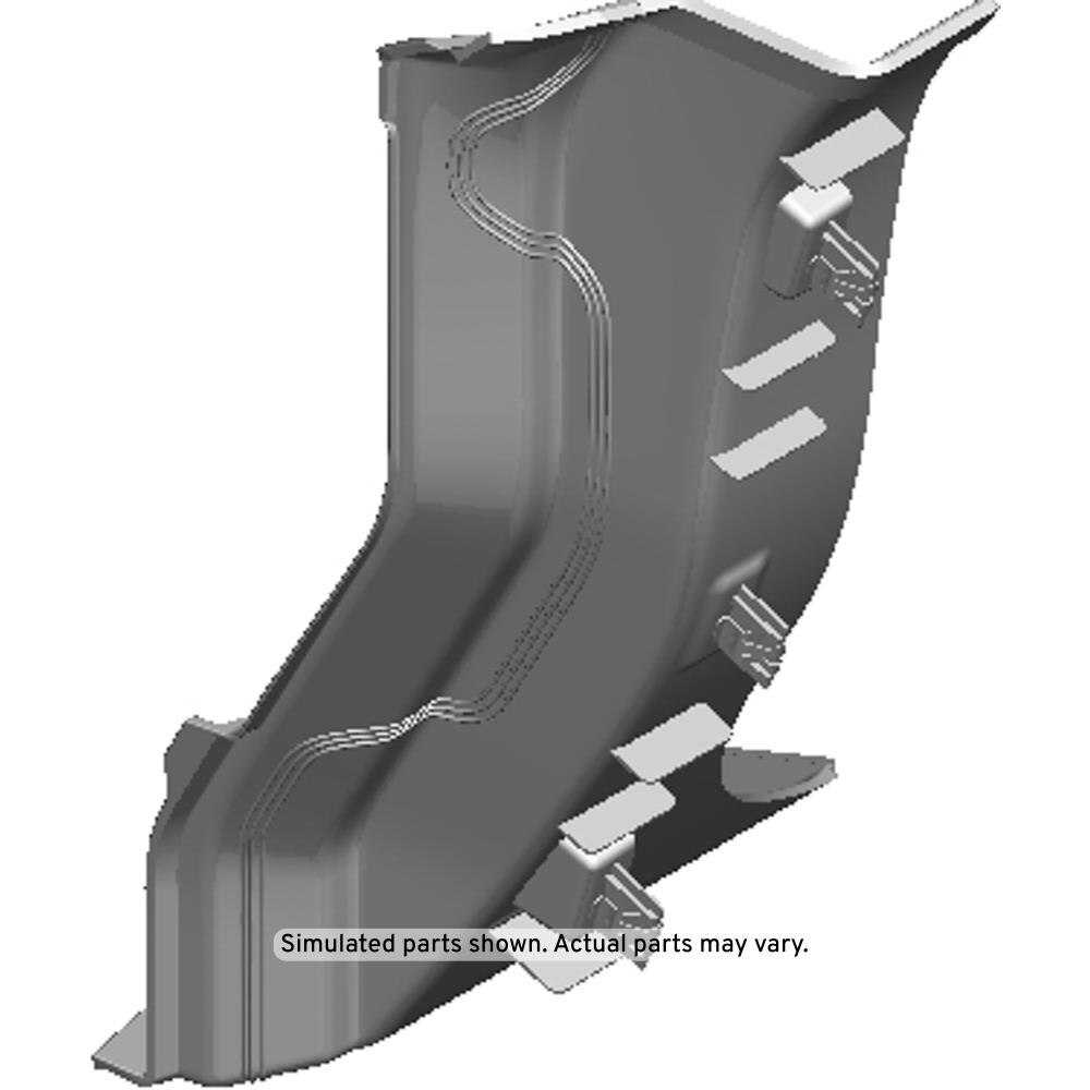 GM Genuine Parts Driver Side Front Compartment Side Sight Shield