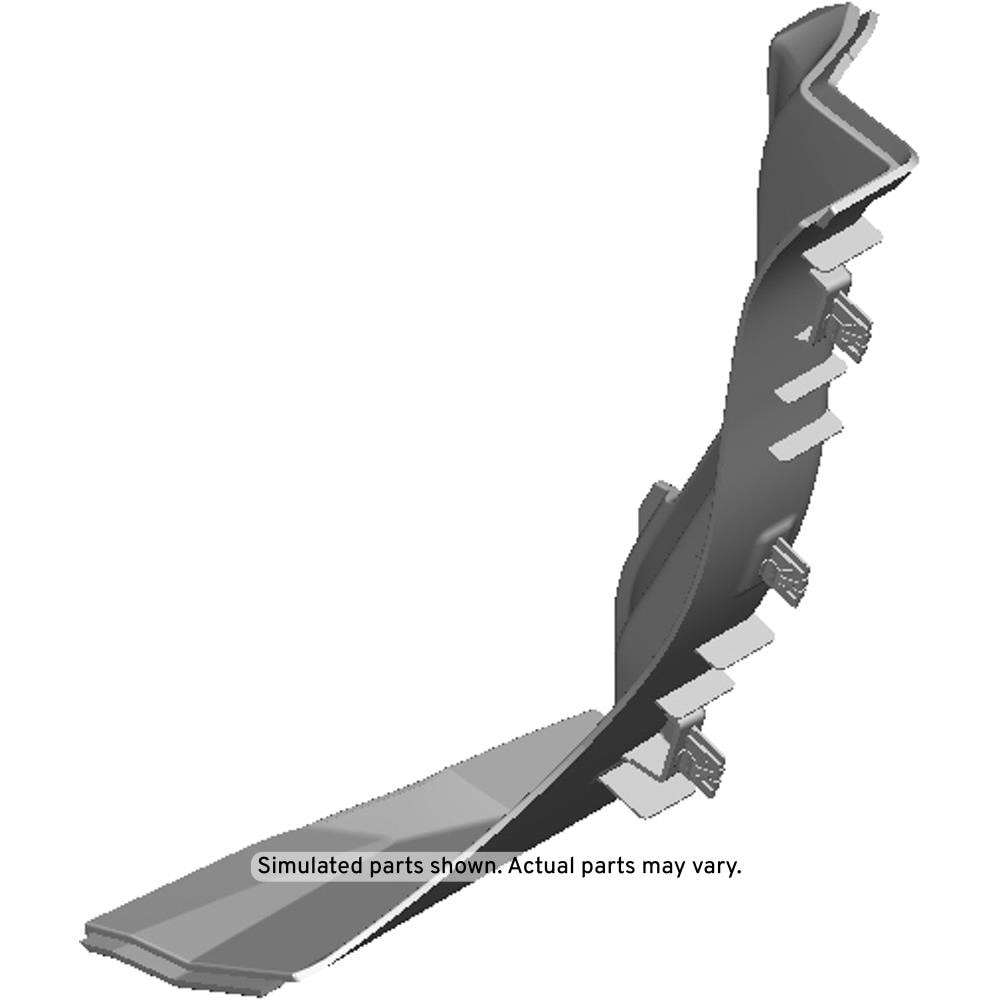 GM Genuine Parts Passenger Side Front Compartment Sight Shield