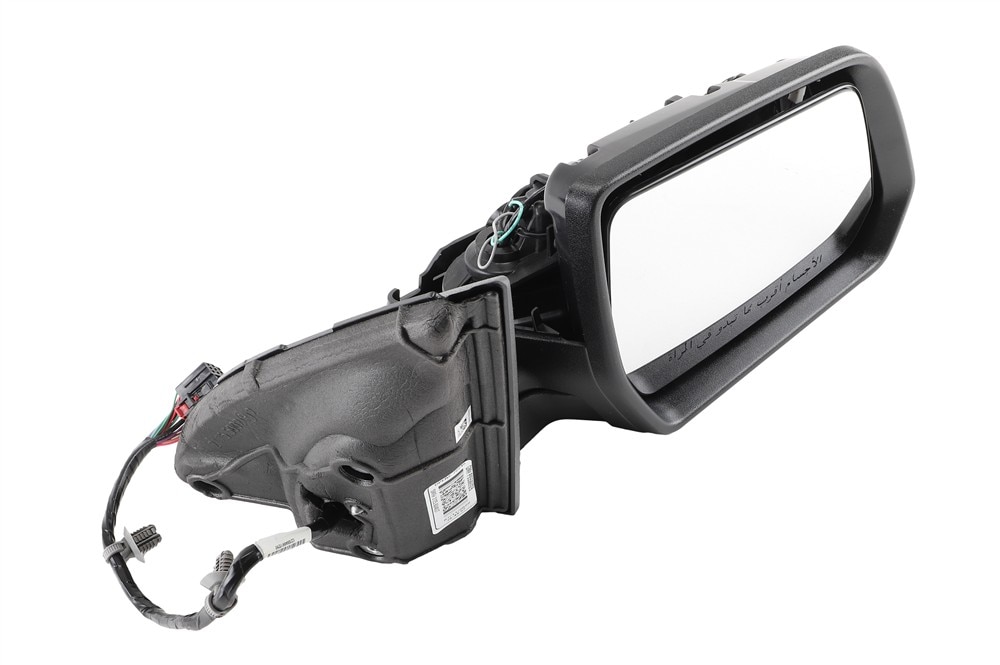 GM Genuine Parts Black Passenger Side Door Mirror without Cover
