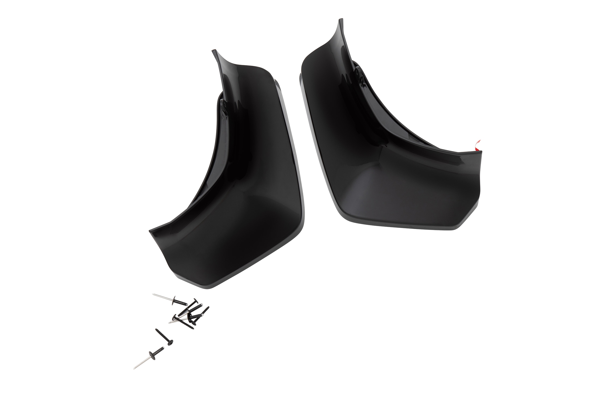 Rear Splash Guards Painted in Gloss Black | 85587179 | Cadillac