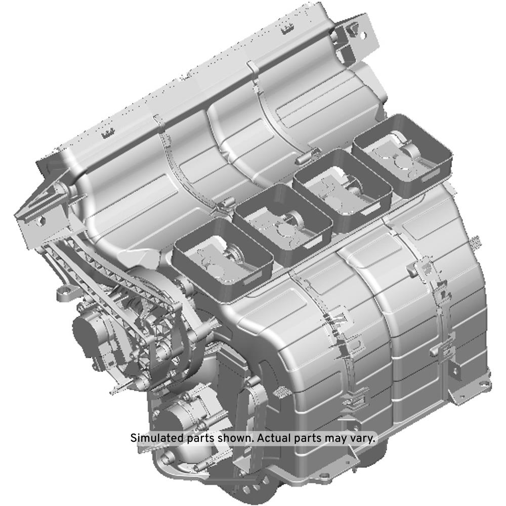 GM Genuine Parts Heater and Air Conditioning Evaporator Case