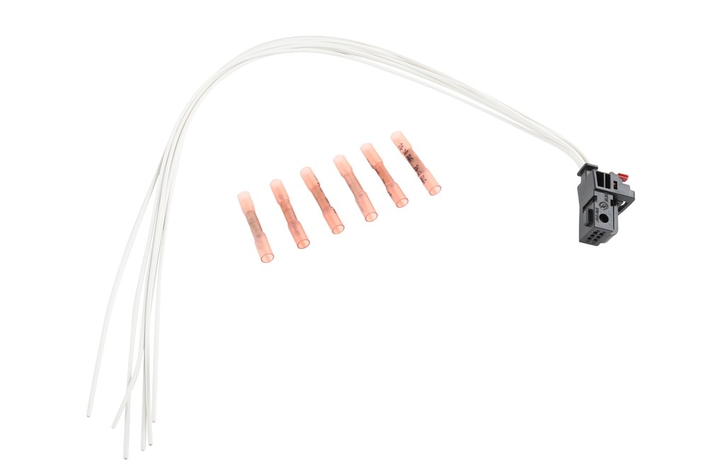 GM Genuine Parts Black 6-Way Wiring Harness Connector Kit with Leads