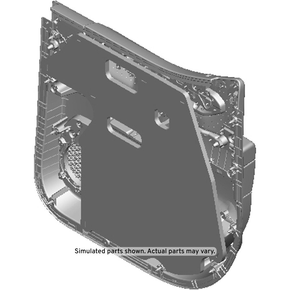 GM Genuine Parts Gideon Rear Driver Side Door Trim