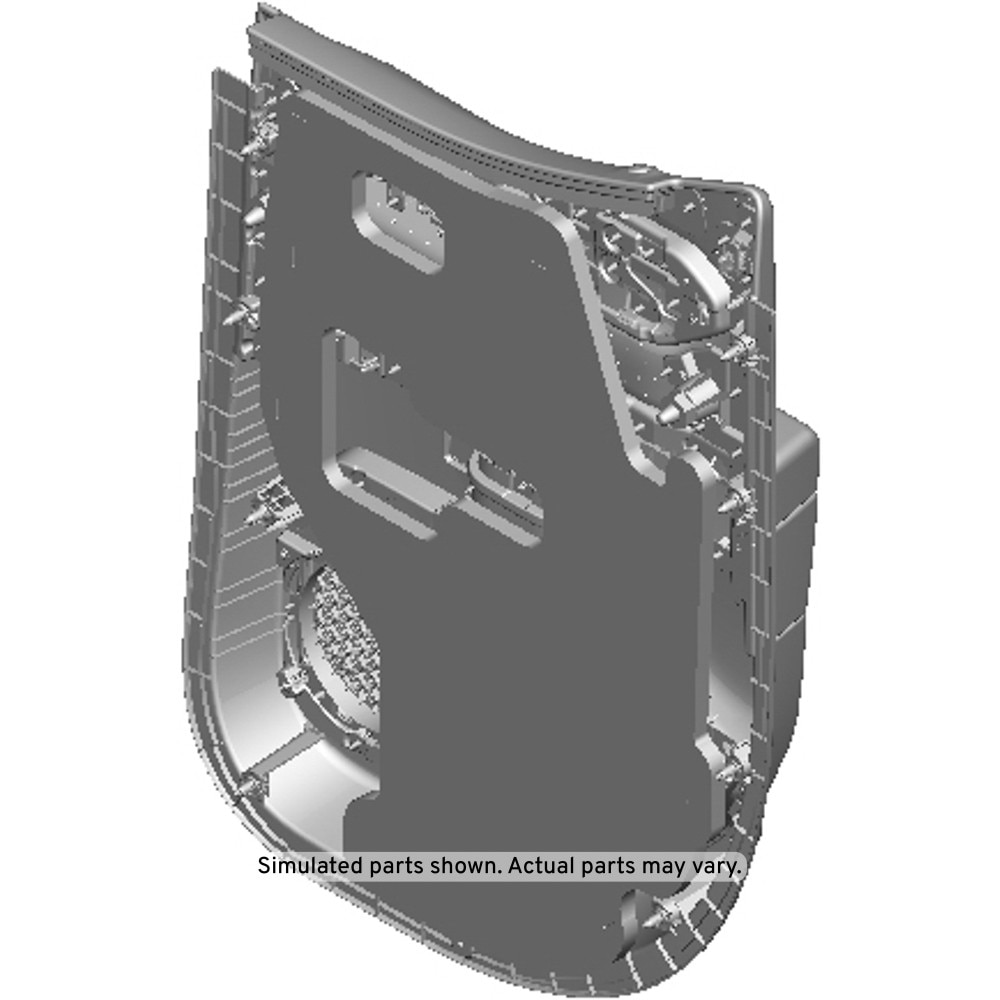 GM Genuine Parts Gideon Rear Driver Side Door Trim