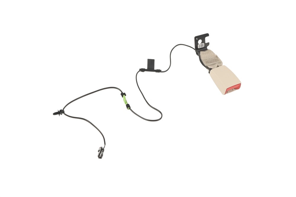 GM Genuine Parts Whisper Beige Rear Driver Side Seat Belt Buckle Kit