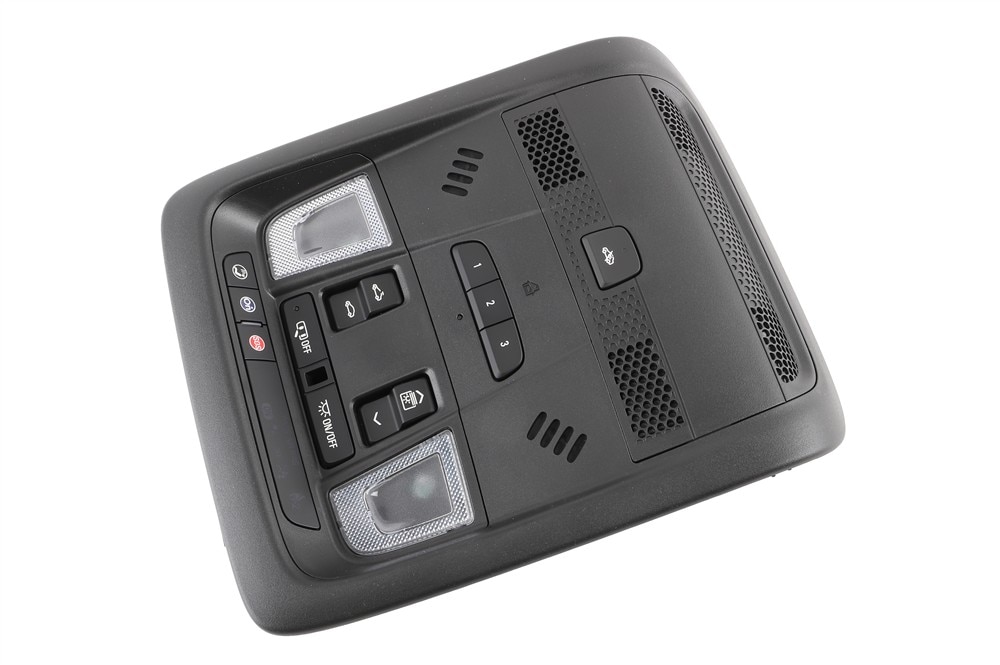 GM Genuine Parts Jet Black Roof Console