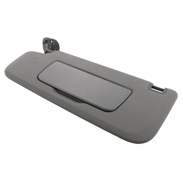 GM Genuine Parts Dark Ash Gray Driver Side Sunshade with Bolt without Airbag Label