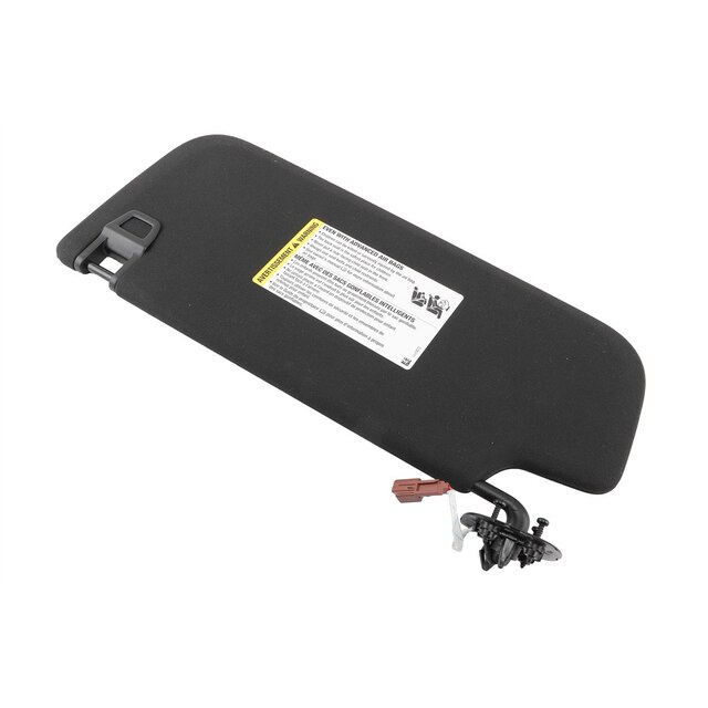 GM Genuine Parts Jet Black Passenger Side Sunshade