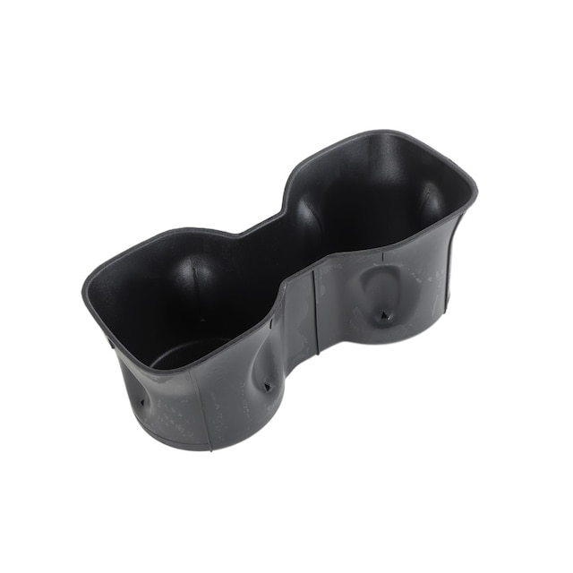 GM Genuine Parts Backen Black Front Floor Console Rear Cup Holder Liner