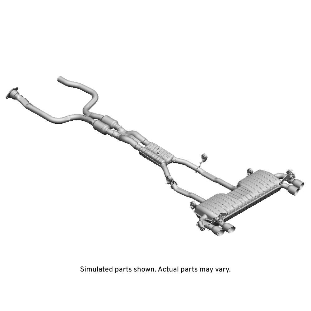 GM Genuine Parts Exhaust Muffler with Exhaust Aftertreatment