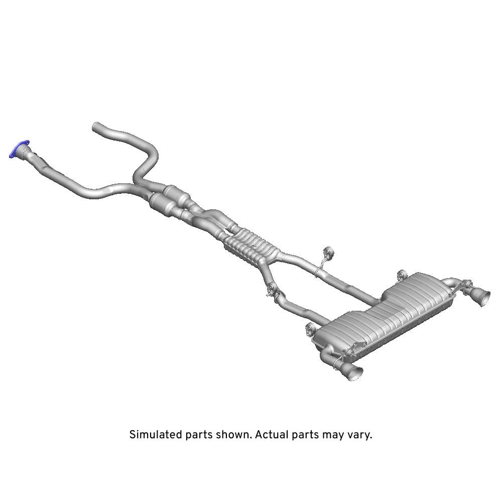 GM Genuine Parts Exhaust Muffler with Exhaust Aftertreatment