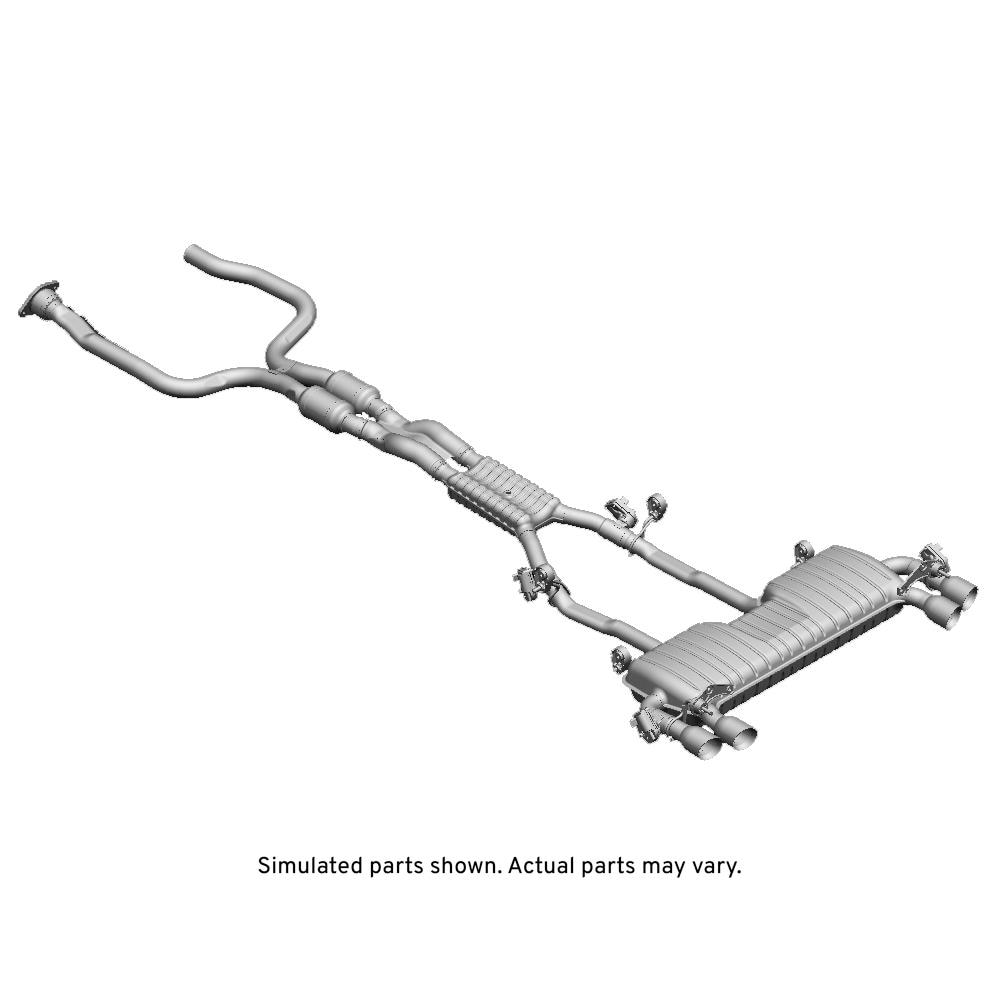 GM Genuine Parts Exhaust Muffler with Exhaust Aftertreatment