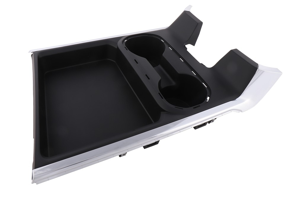 GM Genuine Parts Jet Black Front Floor Console Cup Holder Trim Plate