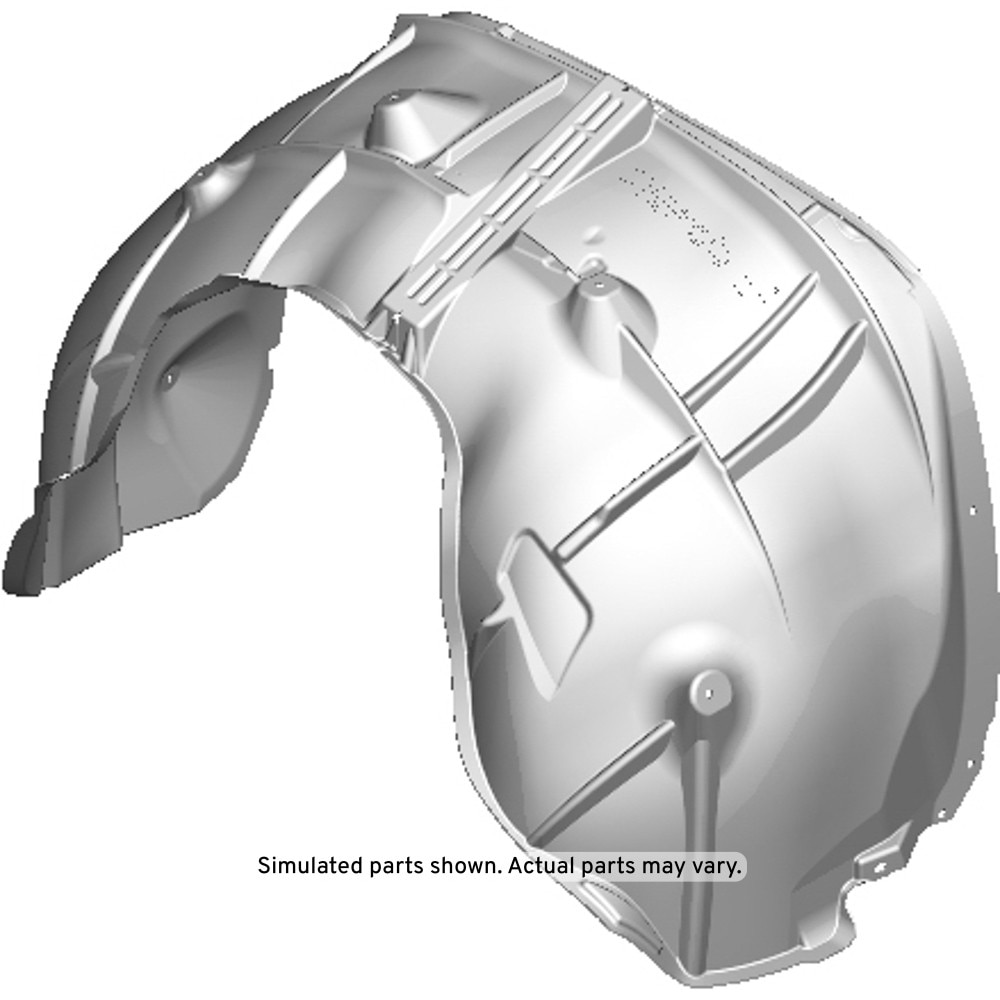 GM Genuine Parts Front Passenger Side Wheelhouse Liner