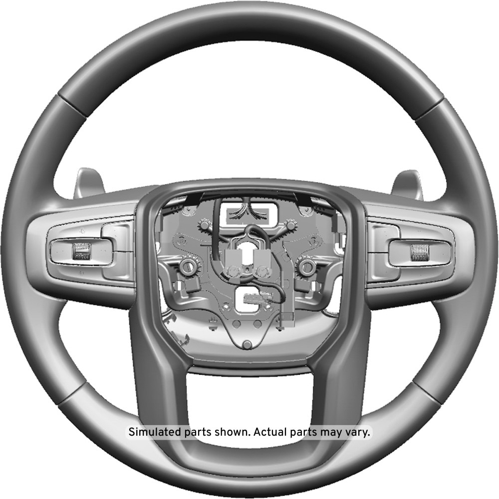 GM Genuine Parts Jet Black Steering Wheel