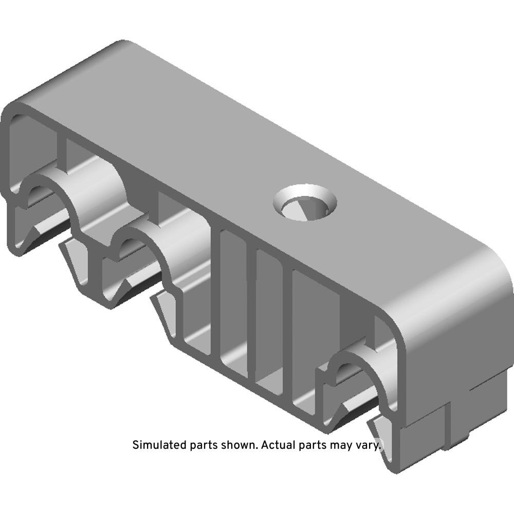 GM Genuine Parts Rear Brake Front Pipe Rear Clip