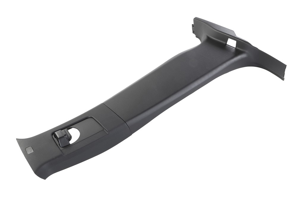 GM Genuine Parts Jet Black Passenger Side Center Pillar Lower Trim Panel