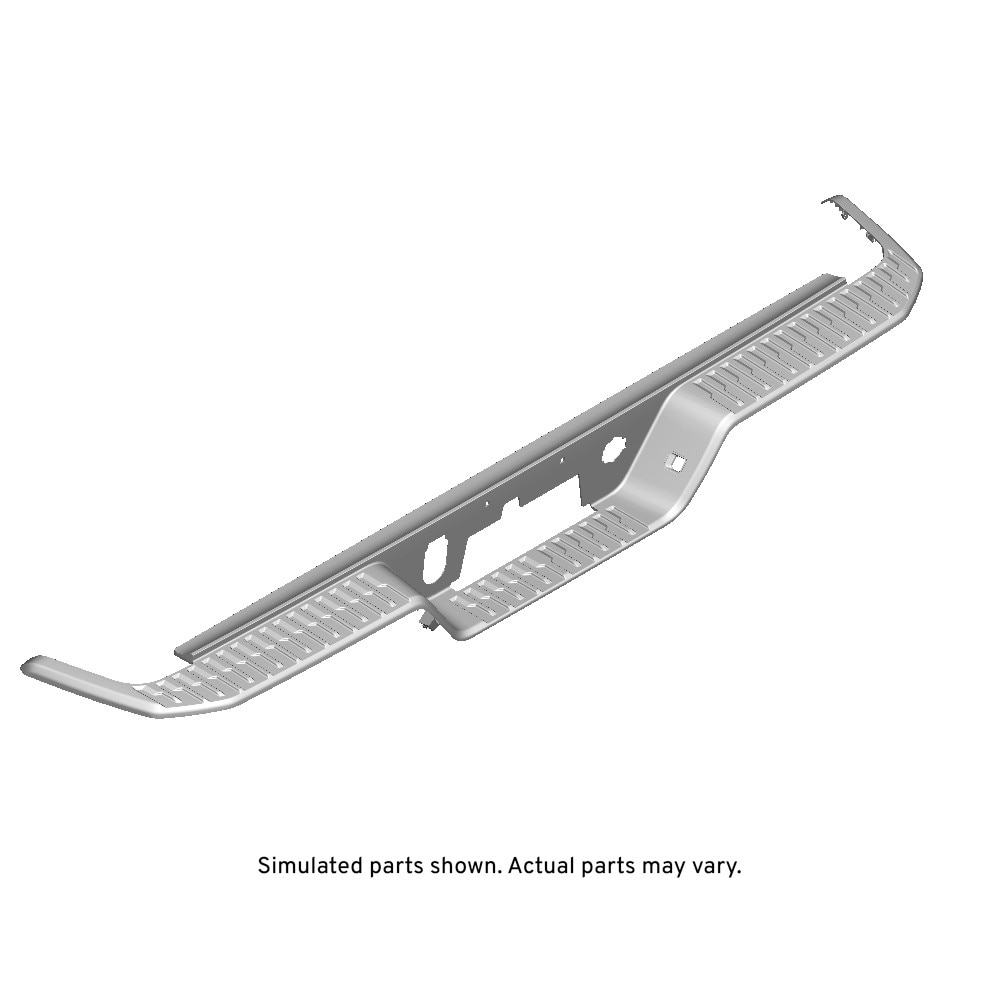 GM Genuine Parts Rear Bumper Fascia Step Pad without Fasteners