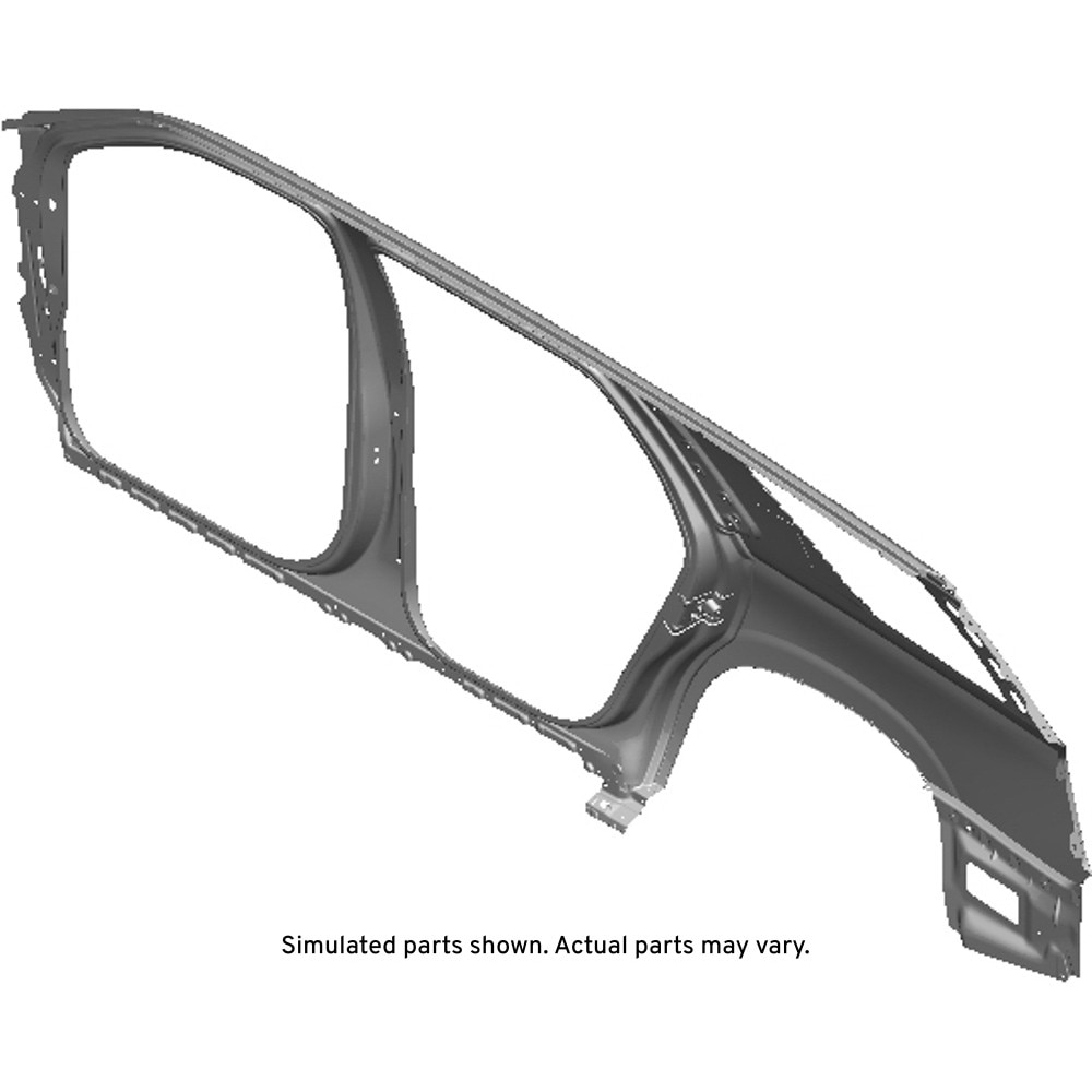 GM Genuine Parts Passenger Side Body Side Outer Panel