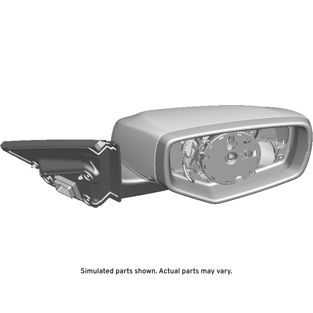 GM Genuine Parts Passenger Side Mirror Housing